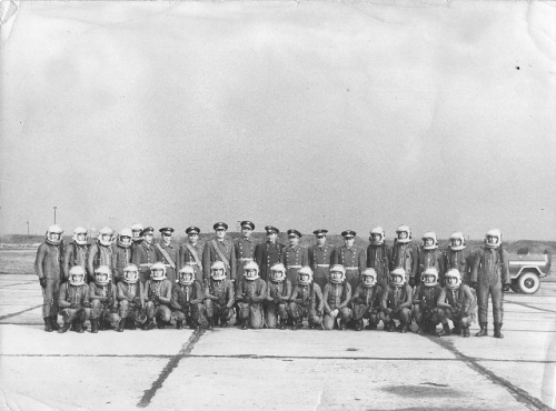 Soviet Yakovlev Yak-28 bombers at the Cherlyany airport